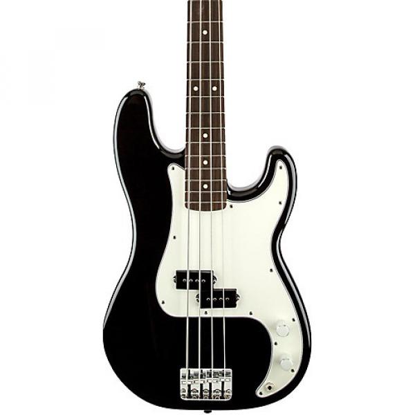 Fender Standard Precision Bass Guitar Black Rosewood Fretboard #1 image