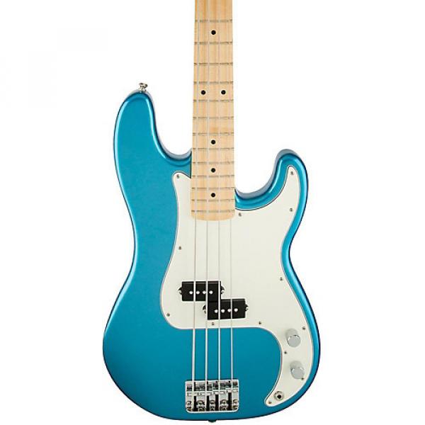 Fender Standard Precision Bass Guitar Lake Placid Blue Gloss Maple Fretboard #1 image