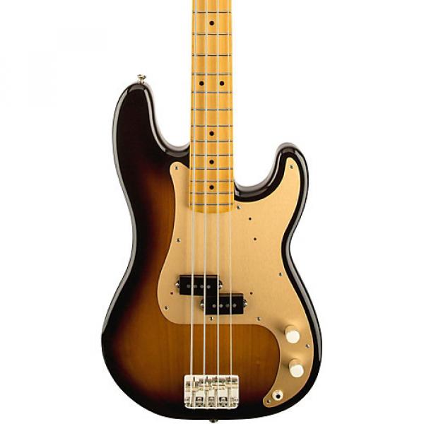 Fender '50s Precision Bass 2-Color Sunburst Maple Fretboard #1 image