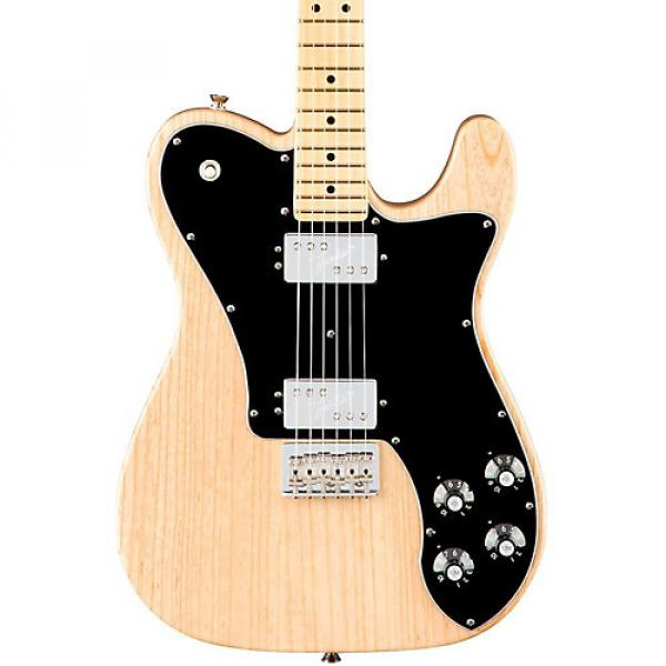 Fender American Professional Telecaster Deluxe Shawbucker Maple Fingerboard Electric Guitar Natural #1 image