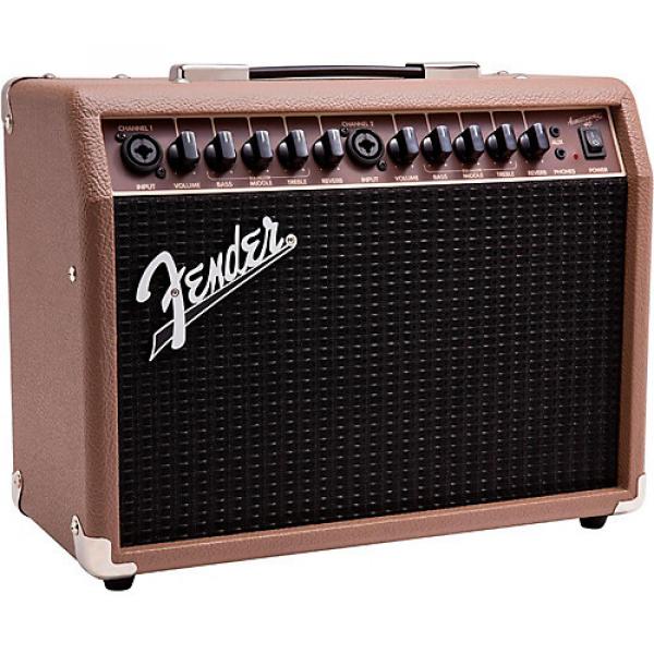 Fender Acoustasonic 40 40W 2x6.5 Acoustic Guitar Amplifier Brown #1 image