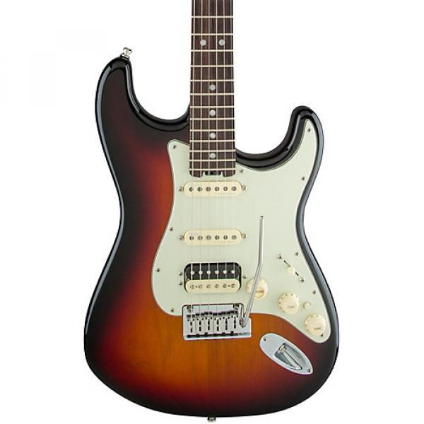 Fender American Elite Stratocaster HSS Shawbucker Rosewood Fingerboard Electric Guitar 3-Color Sunburst #1 image