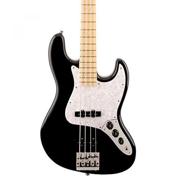 Fender USA Geddy Lee Signature Jazz Bass Black Maple Neck #1 image