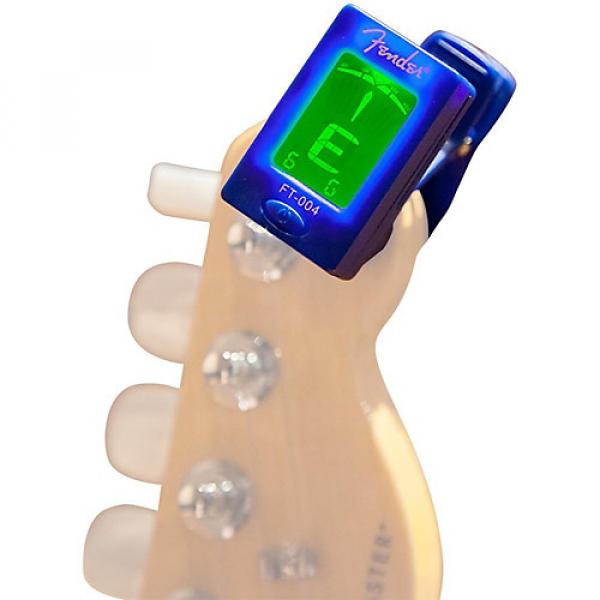 Fender FT-004 Clip-On Chromatic Tuner Blue #1 image