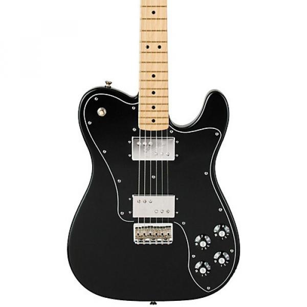 Fender Classic Series '72 Telecaster Deluxe Electric Guitar Black #1 image