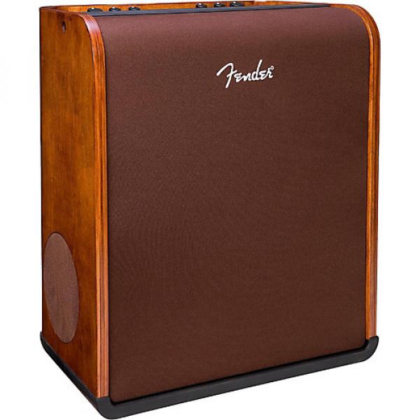 Fender Acoustic SFX 160W Acoustic Guitar Amplifier with Hand-Rubbed Walnut Finish Walnut #1 image