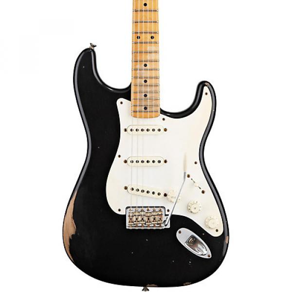 Fender Road Worn '50s Stratocaster Electric Guitar Black #1 image