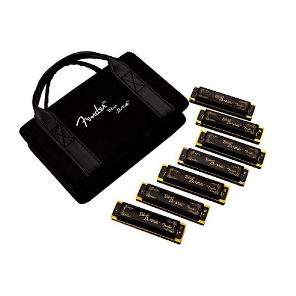 Fender Blues Deville Harmonica Set (7-Pack with Case, Keys of C, G, A, D, F, E and Bb) #1 image