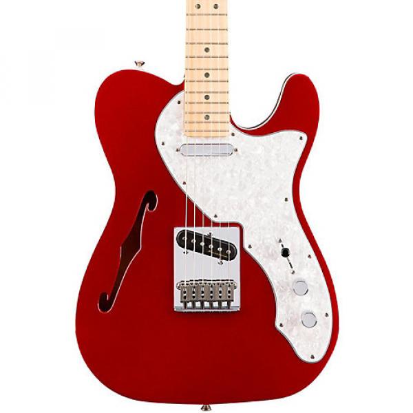 Fender Deluxe Thinline Telecaster Maple Fingerboard Candy Apple Red #1 image