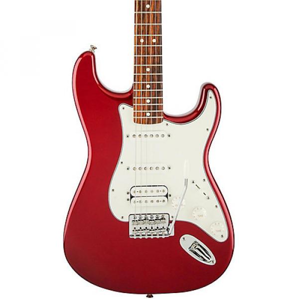 Fender Standard Stratocaster HSS Electric Guitar Candy Apple Red Rosewood Fretboard #1 image