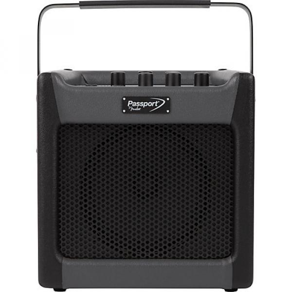 Fender Passport Mini 7W 1x8 Battery Powered Acoustic Guitar Combo with Effects Black #1 image