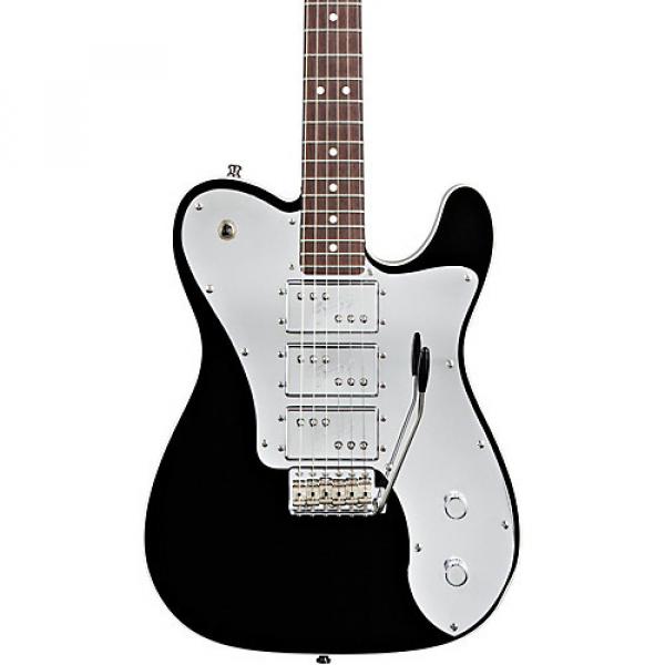 Fender J5 Triple Deluxe Telecaster Electric Guitar Black #1 image