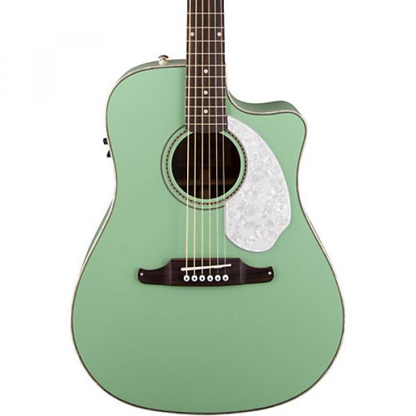 Fender California Series Sonoran SCE Cutaway Dreadnought Acoustic-Electric Guitar Surf Green #1 image