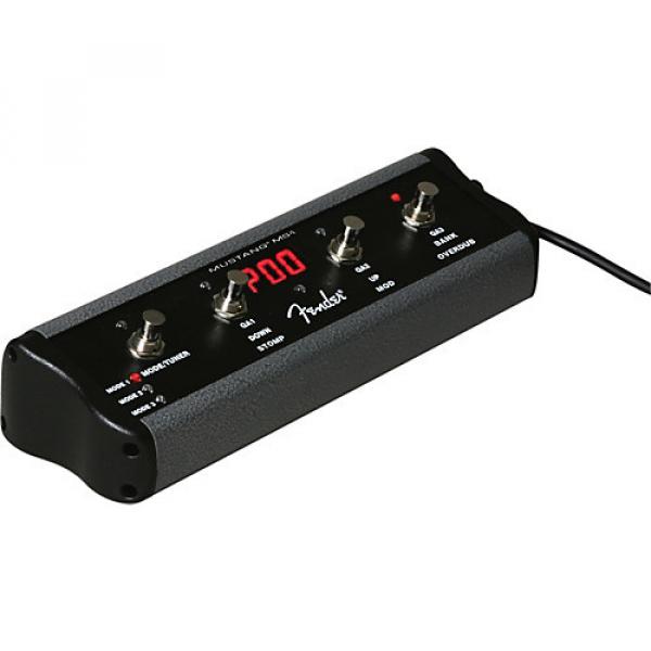 Fender 4-Button Footswitch for Mustang Amps Black #1 image