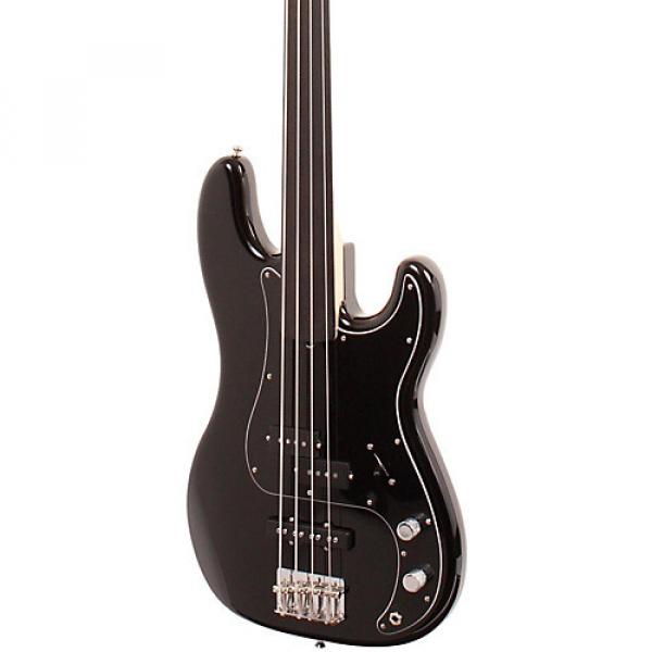 Fender Tony Franklin Fretless Precision Bass Black #1 image