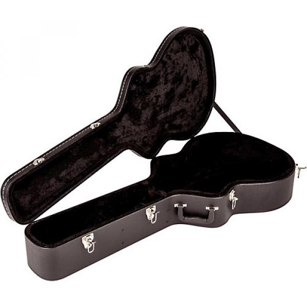 Fender Jumbo Acoustic Flat-Top Guitar Case Black #1 image