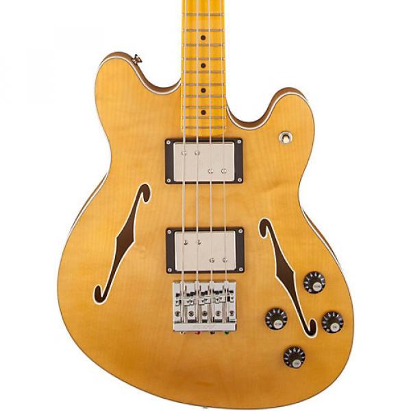Fender Starcaster Electric Bass Natural Maple Fingerboard #1 image