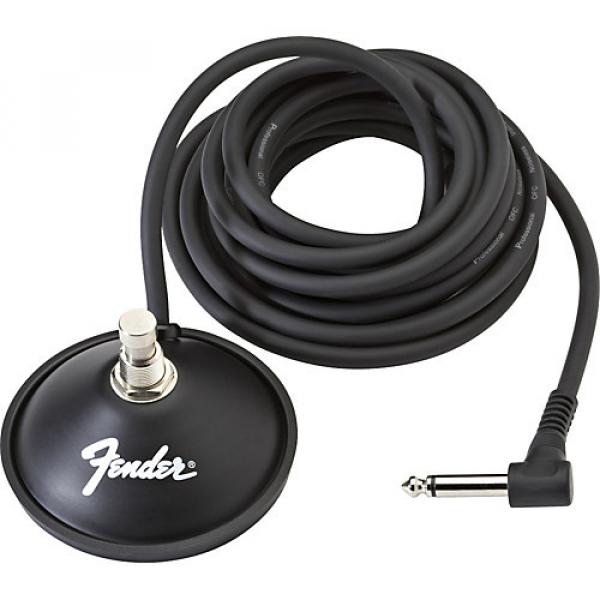 Fender 1-Button Footswitch for Mustang and Blues Junior Amps Black #1 image