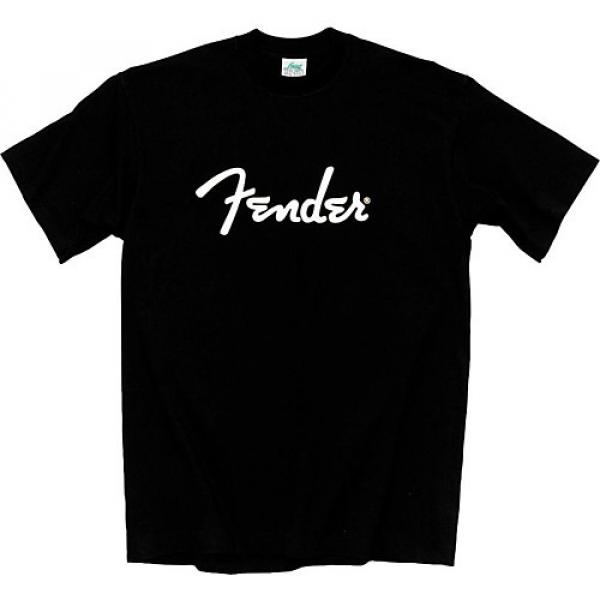 Fender Logo T-Shirt Black Small #1 image