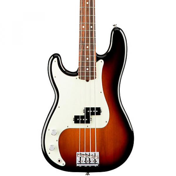 Fender American Professional Left-Handed Precision Bass Rosewood Fingerboard 3-Color Sunburst #1 image