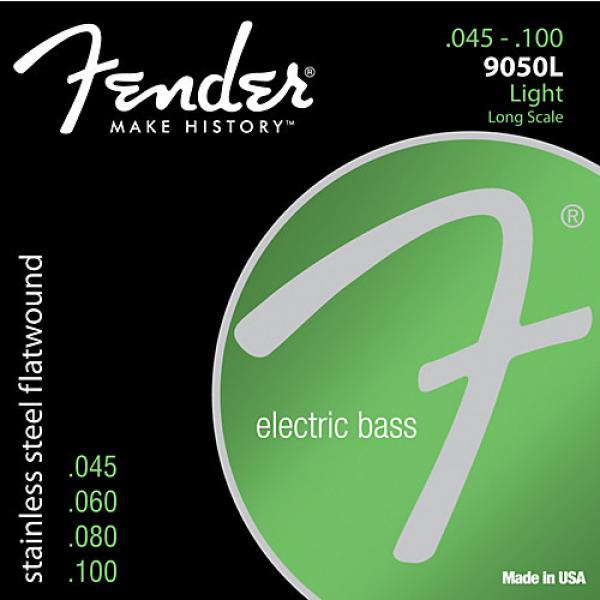 Fender 9050L Stainless Steel Flatwound Long Scale Bass Strings - Light #1 image