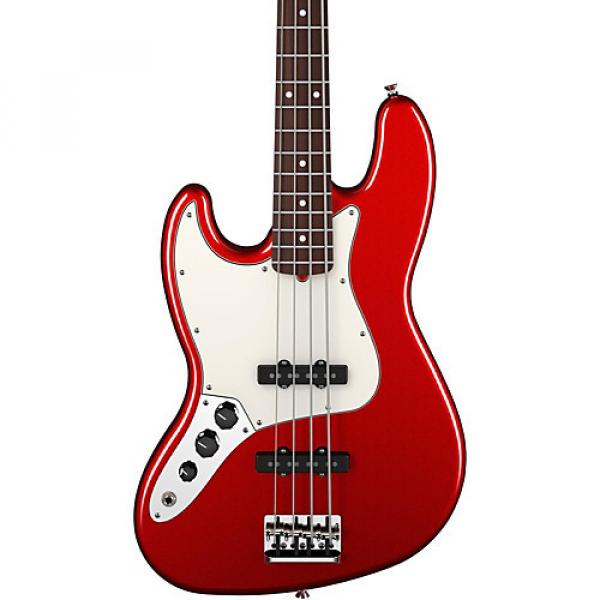 Fender American Standard Jazz Bass Left-Handed Mystic Red Rosewood Fingerboard #1 image