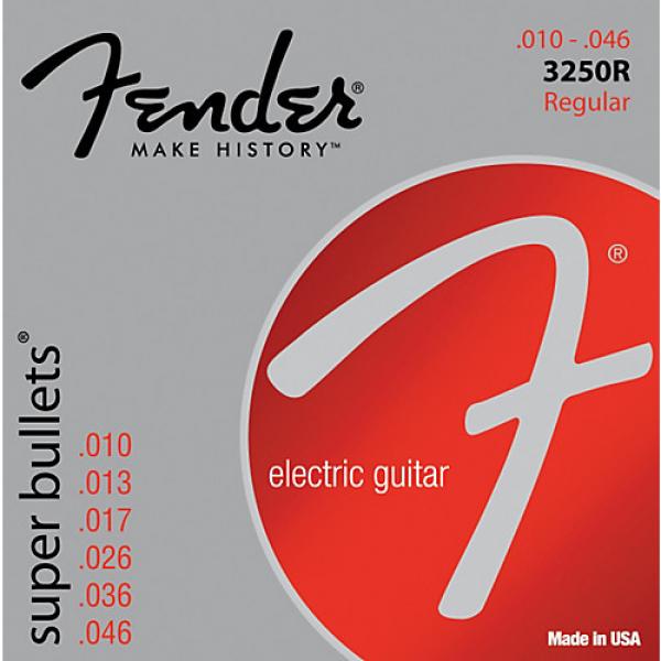 Fender 3250R Nickel-Plated Steel Bullet-End Electric Guitar Strings - #1 image