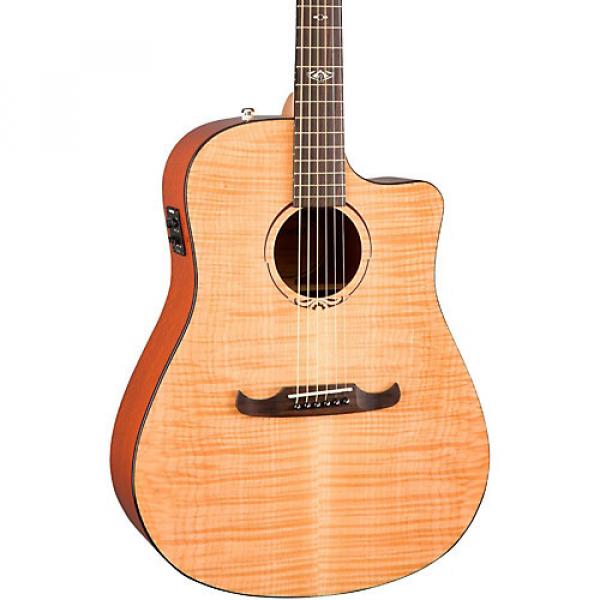 Fender California Series T-Bucket 400CE Cutaway Dreadnought Acoustic-Electric Guitar Natural #1 image