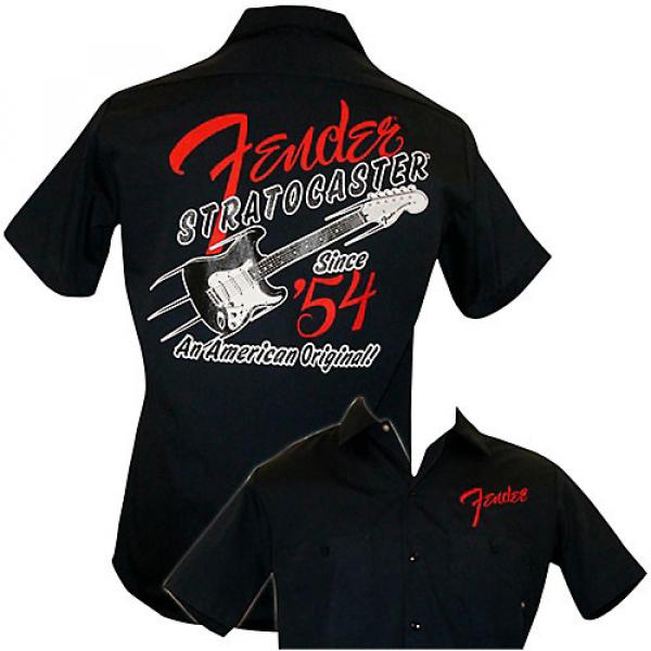 Fender 1954 Strat Work Shirt Navy Small #1 image