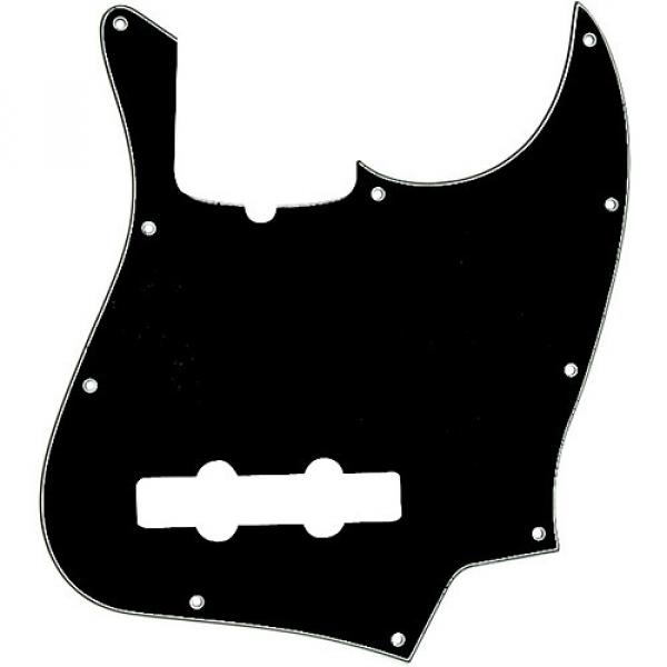 Fender Jazz Bass 3-Ply Pickguard Black #1 image