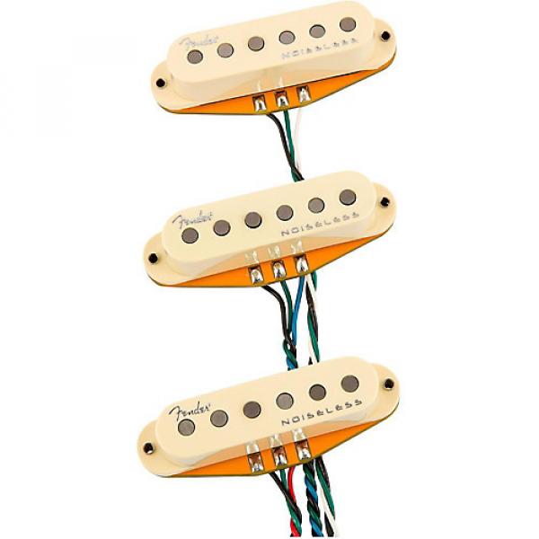 Fender Gen 4 Noiseless Stratocaster Pickups Set of 3 Aged White #1 image
