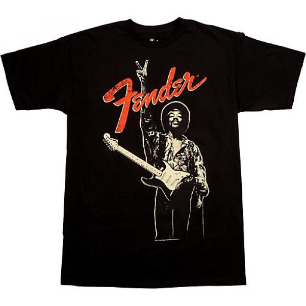 Fender Jimi Hendrix "Peace Sign" T-Shirt Black Small #1 image