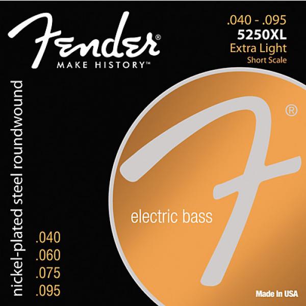 Fender 5250XL Nickel-Plated Steel Short Scale Bass Strings - Extra Light #1 image