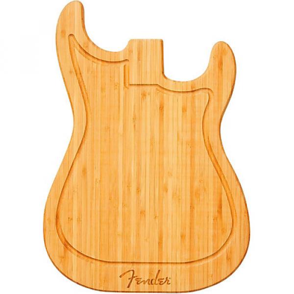 Fender Stratocaster Bamboo Cutting Board #1 image