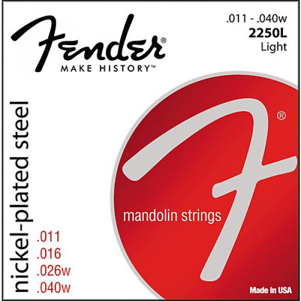 Fender Nickel-Plated Steel Mandolin Strings - Light #1 image