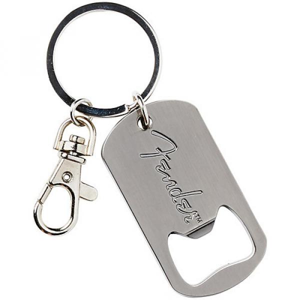 Fender Keychain Dog Tag with Bottle Opener #1 image