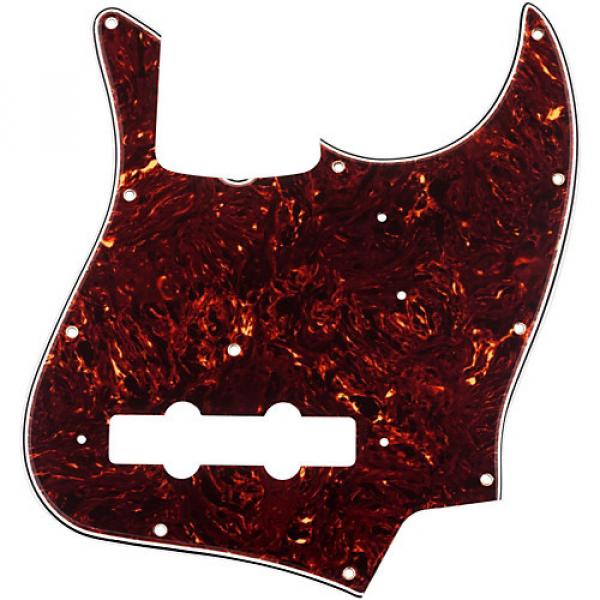 Fender 11-Hole '64 Jazz Bass Pickguard, 3-Ply, Brown Shell #1 image