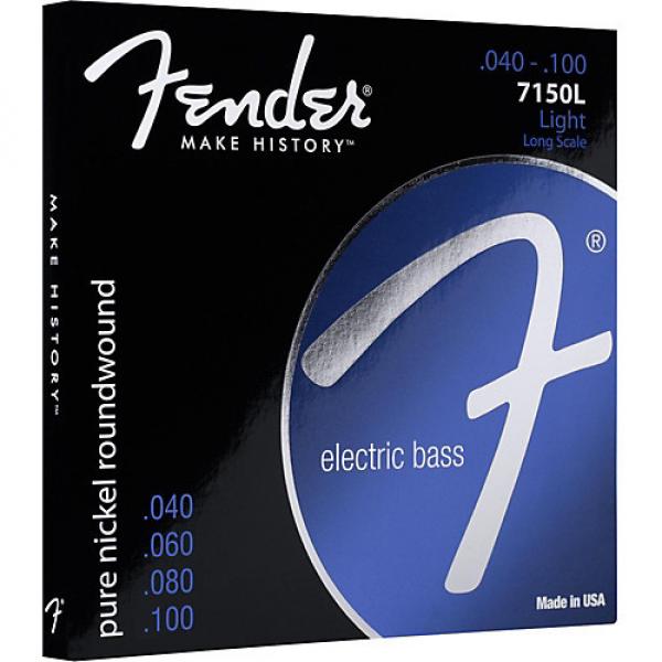 Fender 7150L Bass Strings Pure Nickel Long Scale Light Roundwound #1 image