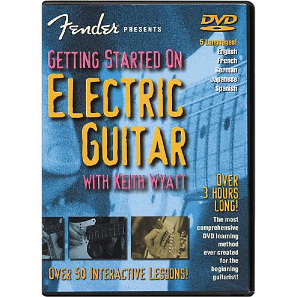 Fender Getting Started On Electric Guitar DVD #1 image