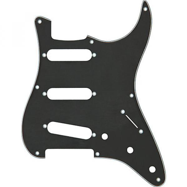 Fender 8-hole '57 Strat Pickguard Black #1 image