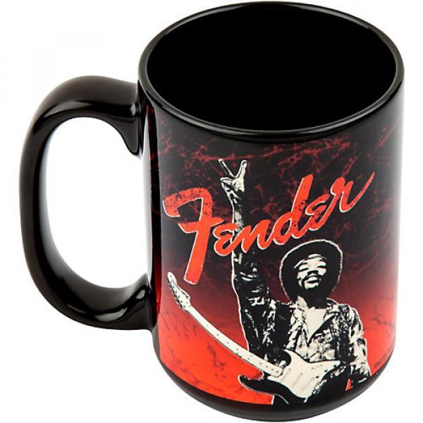 Fender Hendrix Peace Sign Mug Black #1 image