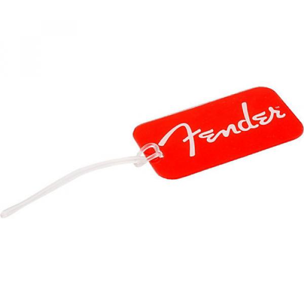 Fender Luggage Tag Red Logo #1 image