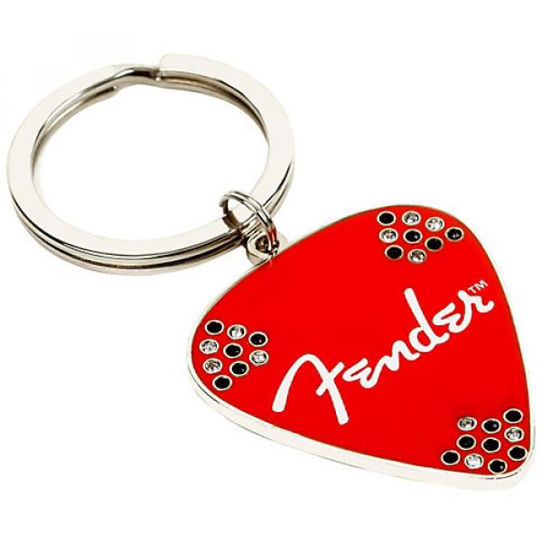 Fender Pick Keychain Red #1 image