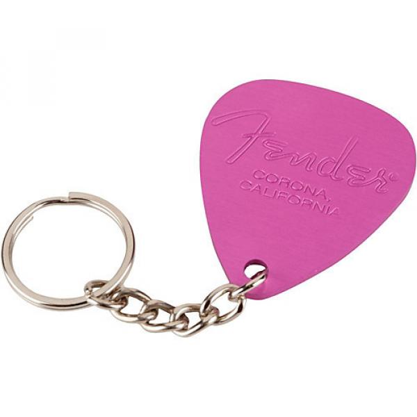 Fender Pick Keychain Pink #1 image