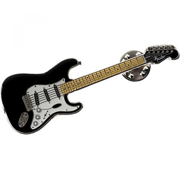 Fender Stratocaster Pin - Black #1 image