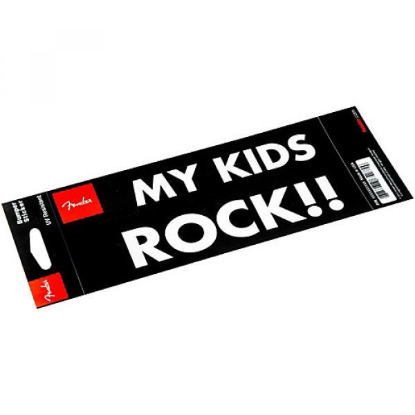 Fender "My Kid Rocks" Bumper Sticker #1 image