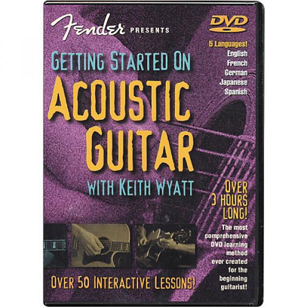 Fender Getting Started On Acoustic Guitar DVD #1 image