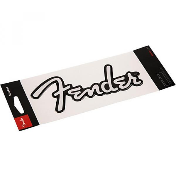 Fender Logo 3D Sticker #1 image