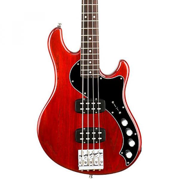 Fender American Elite Dimension Bass IV HH - Rosewood Cayenne Burst #1 image