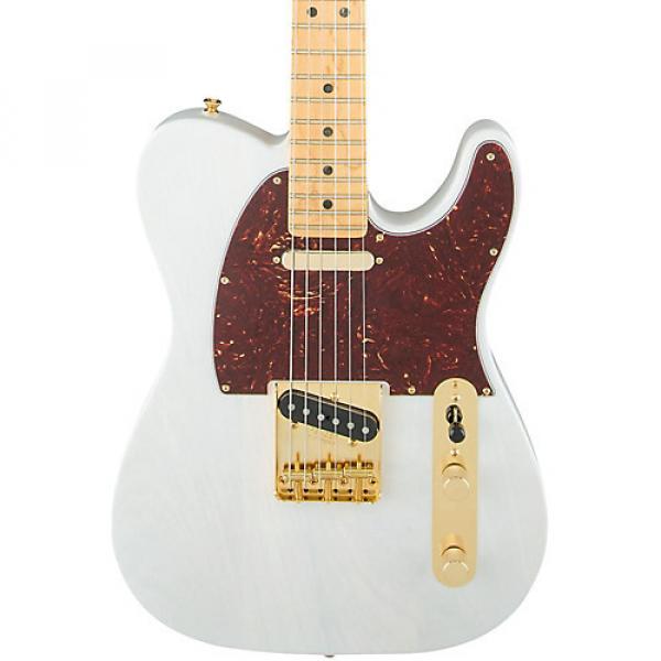 Fender Limited Edition Lightweight Ash Telecaster Maple Fingerboard Electric Guitar White Blonde #1 image
